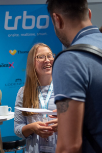 Our Head of Account Management Anna in a conversation