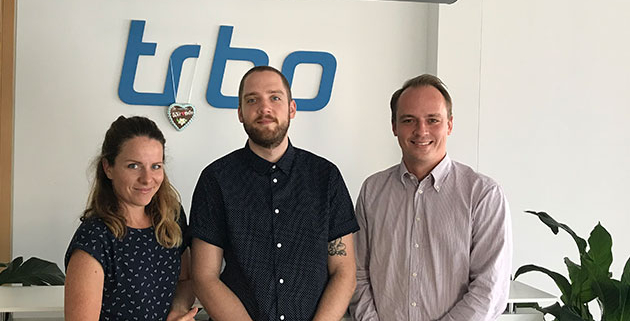 Yuliya Golovach, Jonas Bölz und Daniel Thiele