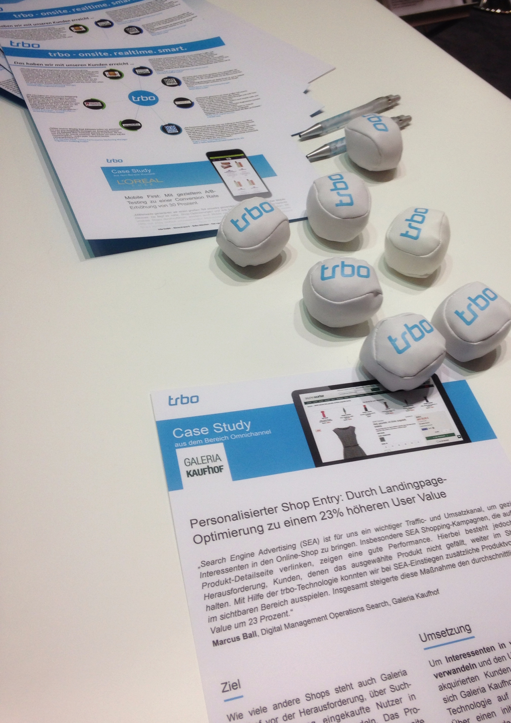 trbo Case Studies und Give Aways