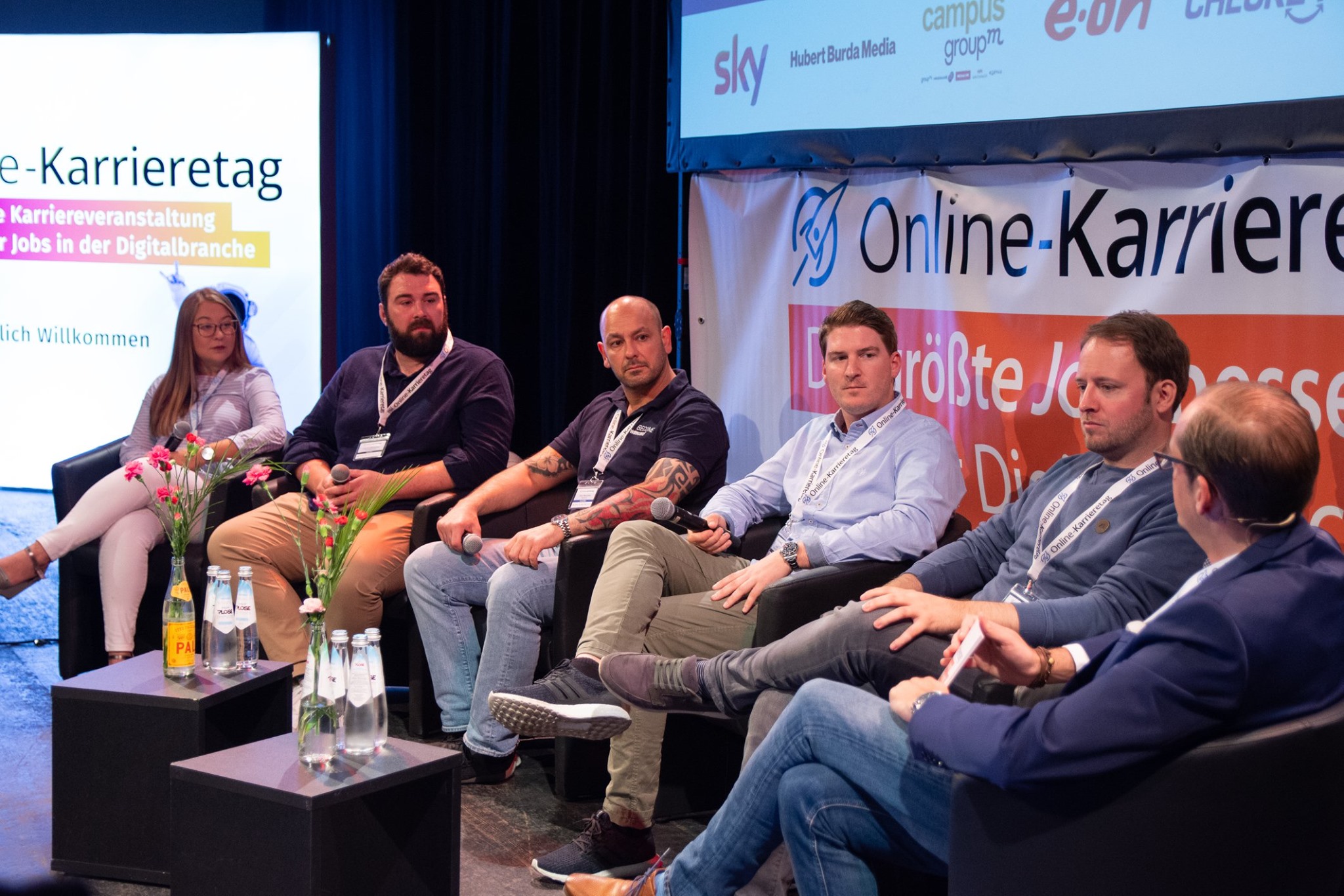 Panel auf dem Online-Karrieretag München