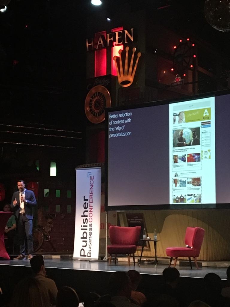Vortrag Mittmedia auf der Publisher Business Conference