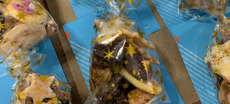 In der Weihnachtsbäckerei…