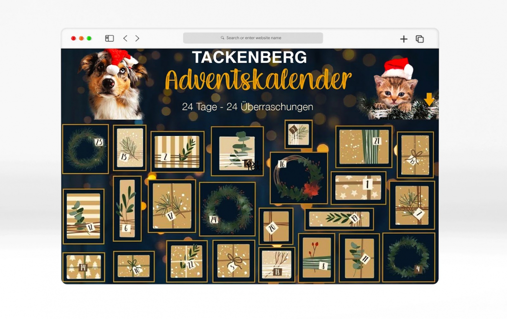 Mockup Tackenberg Weihnachten