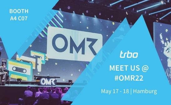 Save the Date trbo at OMR 2022 Booth A4 C07