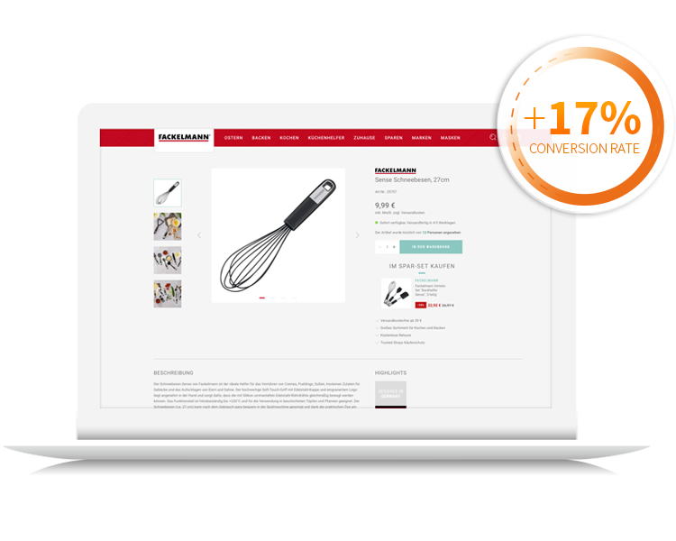 Conversion Rate Uplifts mit dem Conversion Optimierung Tool von trbo
