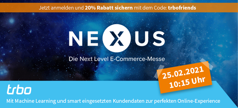 Beitragsbild trbo Nexus Messe 2021