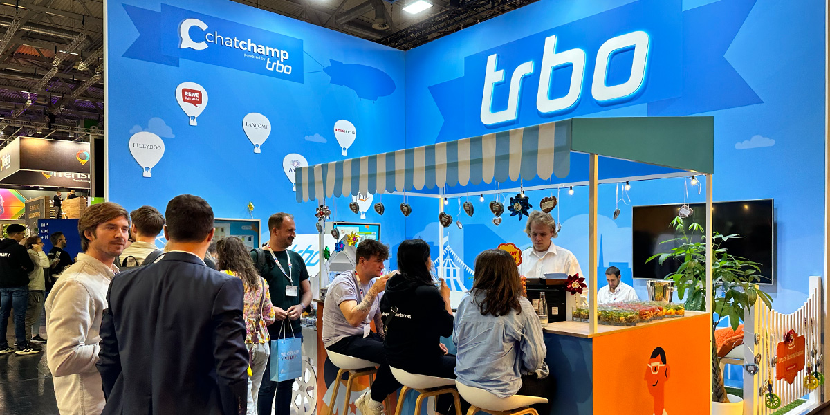 trbo booth at DMEXCO 2023