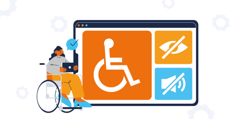 E-commerce Accessibility Header
