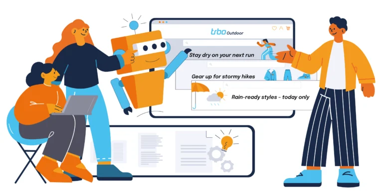 Header image: AI-Generated Content for Onsite Personalization
