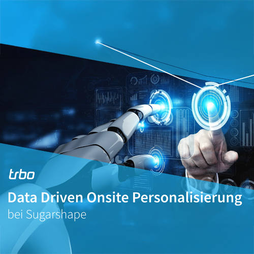 Chalk symbols of idea and result; text about trbo x BABOR improving customer experience.