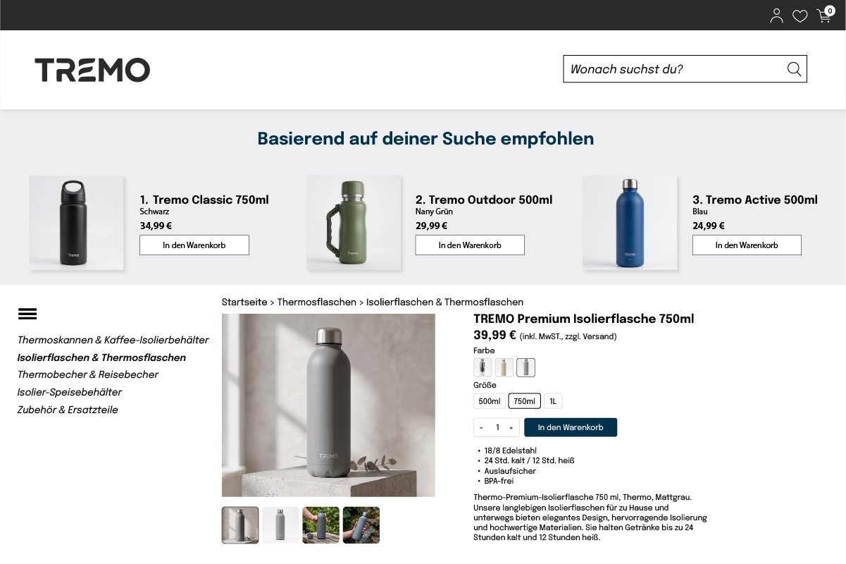 PPC Entry Product Recommendation Mockup EN